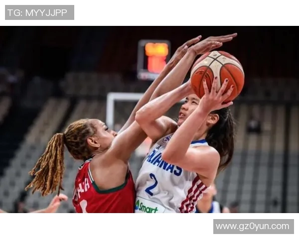 中国台北女篮与菲律宾女篮激战正酣争夺亚洲篮球赛重要胜利